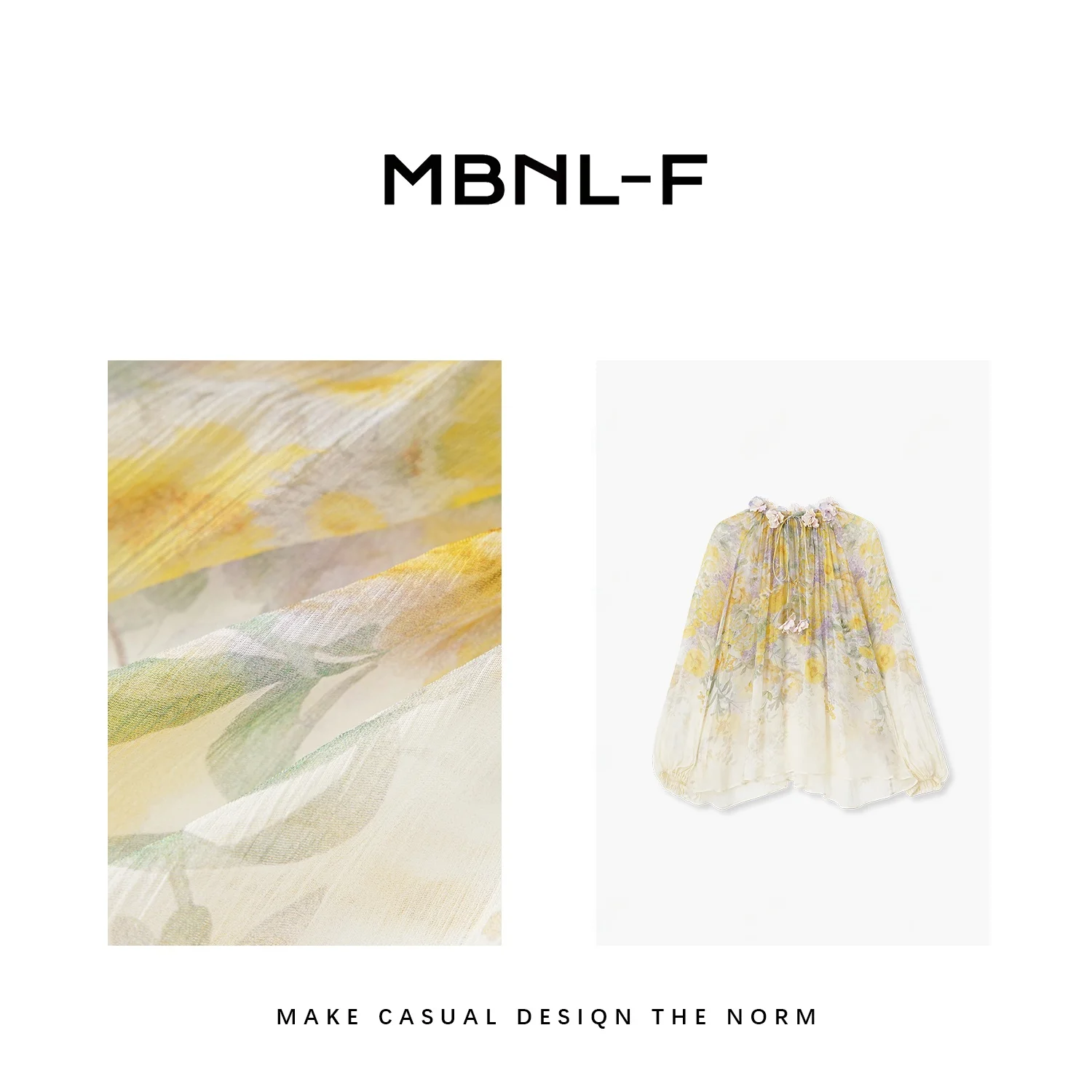 

Комплект MBNLF Fennel 2024SS: Новинка, повседневный свободный костюм XMTZ2899, женский топ в традиционном китайском стиле, коллекция Весна-Лето