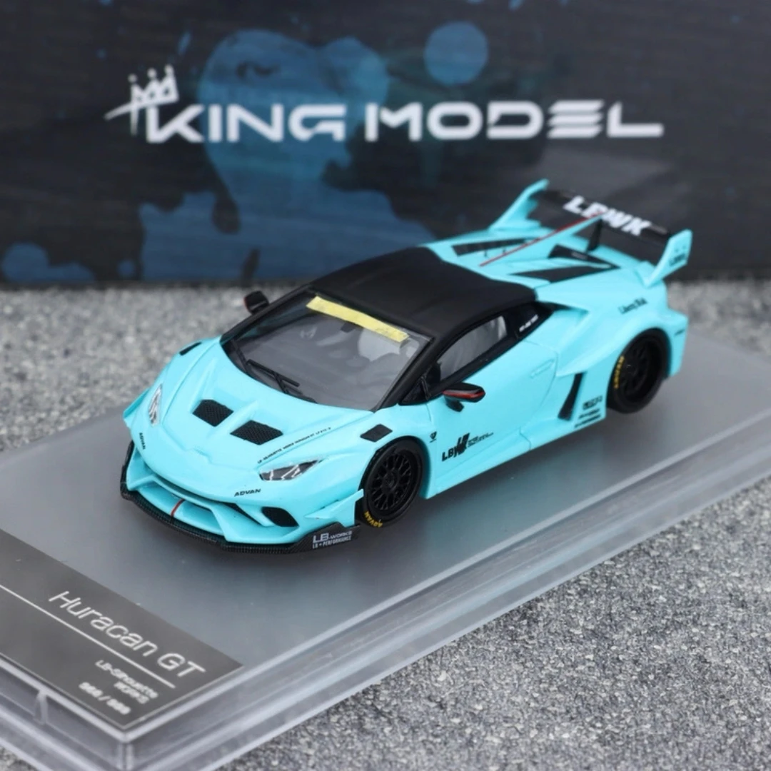

KING MODEL 1/64 LBWK Huracan Two Colors Diecast Model Car In 2025