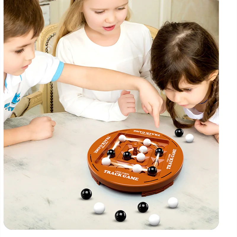 Track Logic Chess Parent-child Interactive Double Battle Board Game Toy For Children Educational Toy