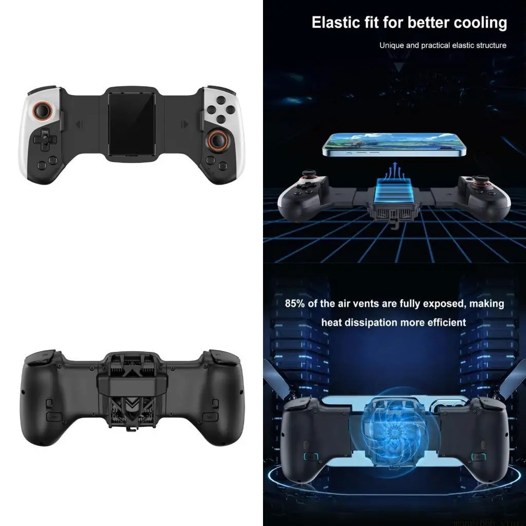 

F62C Телескопический геймпад для мобильного телефона Bluetooth-совместимые беспроводные игровые контроллеры