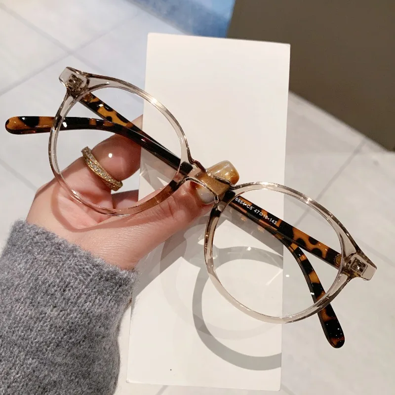 Computer Glasses Pc Frame Women Men Anti Blue Light Round Eyewear Blocking Glasses Optical Spectacle Eyeglasses Reading Goggles