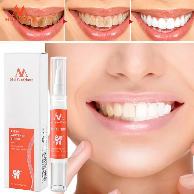 Teeth Whitening Pen White Teeth Cleaning Serum Oral Hygiene Essence Remove Plaque Stains Dental Bleaching Cleaning Teeth 5ml