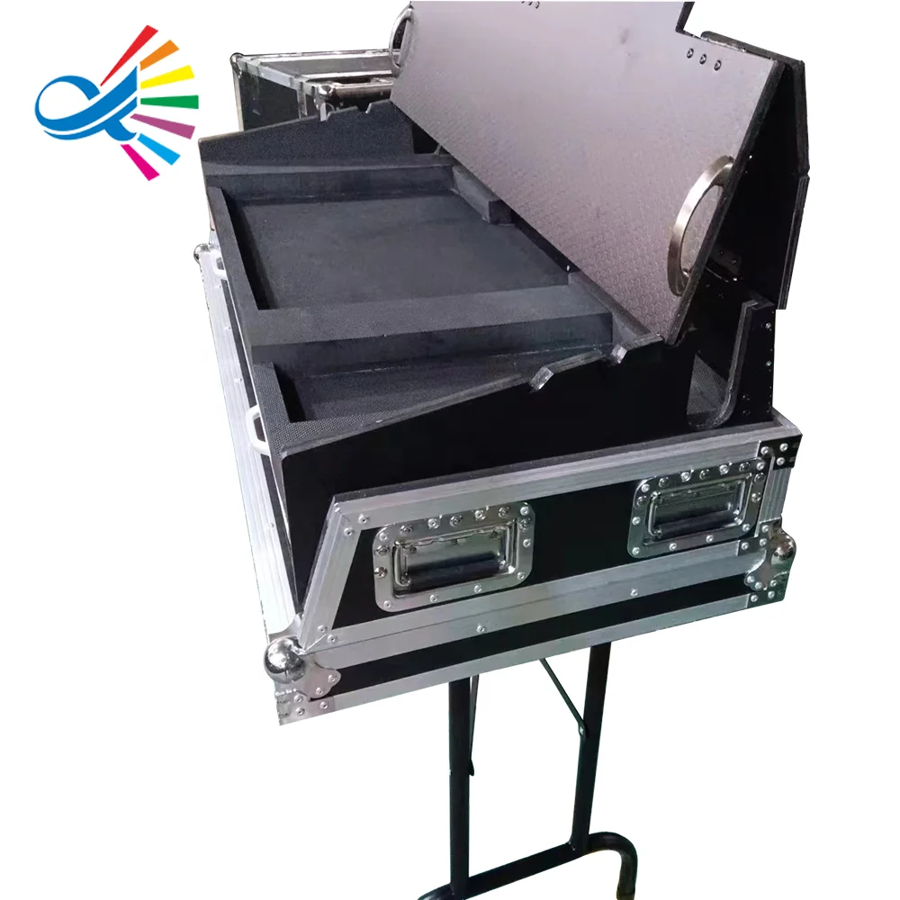 Customizable Road Case With Kickstand M A 3 Command Wing And Fader Wing Flight Case With Cover Table