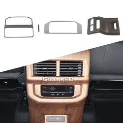 For VW Volkswagen Teramont Atlas 2021 2022 2023 2024 Seat Rear Air Conditioning Outlet Vent Trim Covers Car Interior Accessories