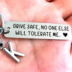 New Drive Safe Keychain Anniversary Gift, Christmas Present, Boyfriend Funny Gift Girlfriend Gift, Birthday Gift, Gift for Her