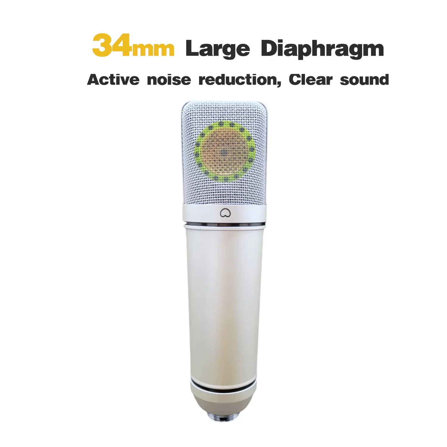 Podcast Recording 192KHz 24Bit Professional Condenser Studio Microphone Headphone USB Audio Interface Sound Card Bundle Kit