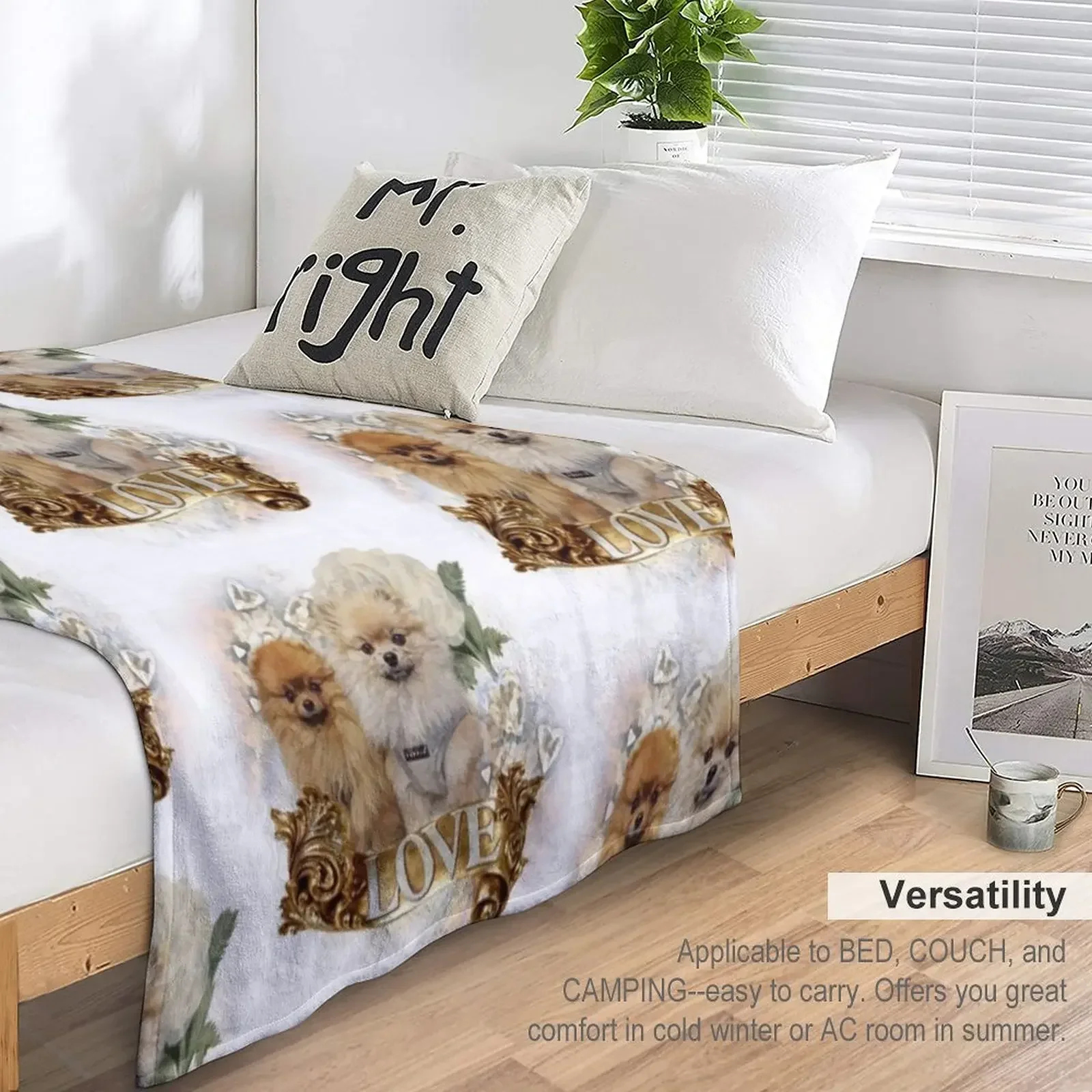 

Zwerg spitz pome rania decke personal isierte geschenk decke decke