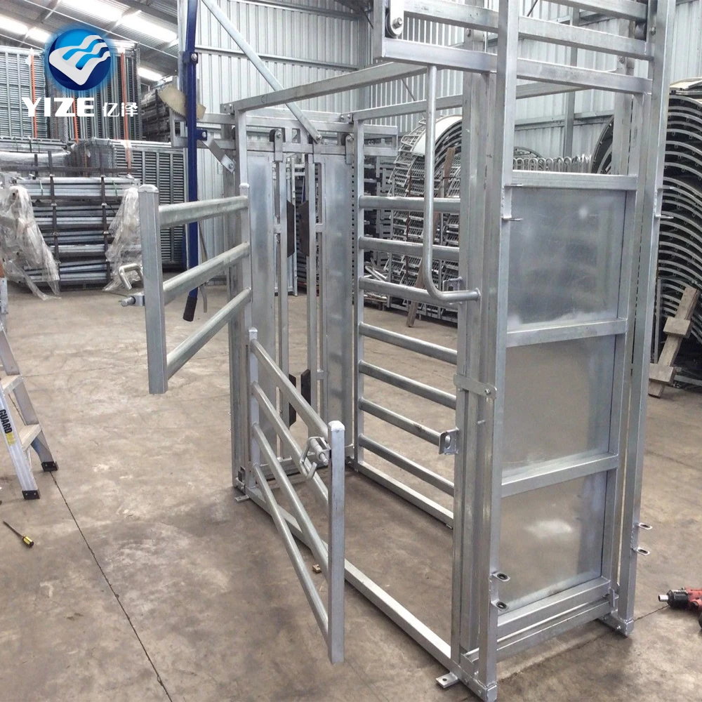 Factory Manufacture Galvanized Cattle Crush for Sale