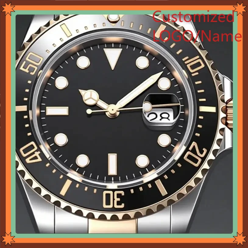 

A989 Store 44mm Men's Automatic Movement 904l Stainless Steel Customized Watches
