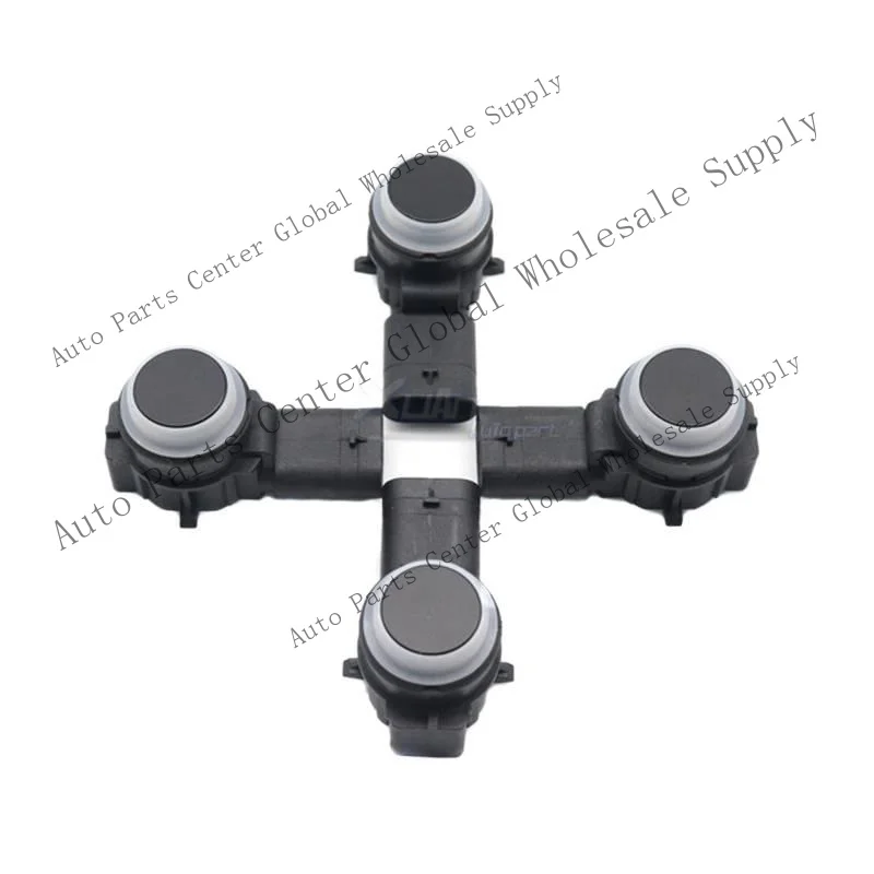 Z+ 4x Black For Tesla Model S 1048474-01-A New Front Parking PDC Assist Sensor