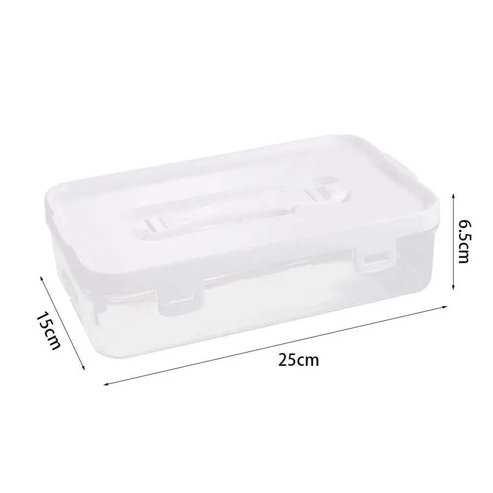 

Large Capacity Art Marker Pen Case Transparent With Handle Marker Pen Holder Portable Simple Desk Storage Box School & Office