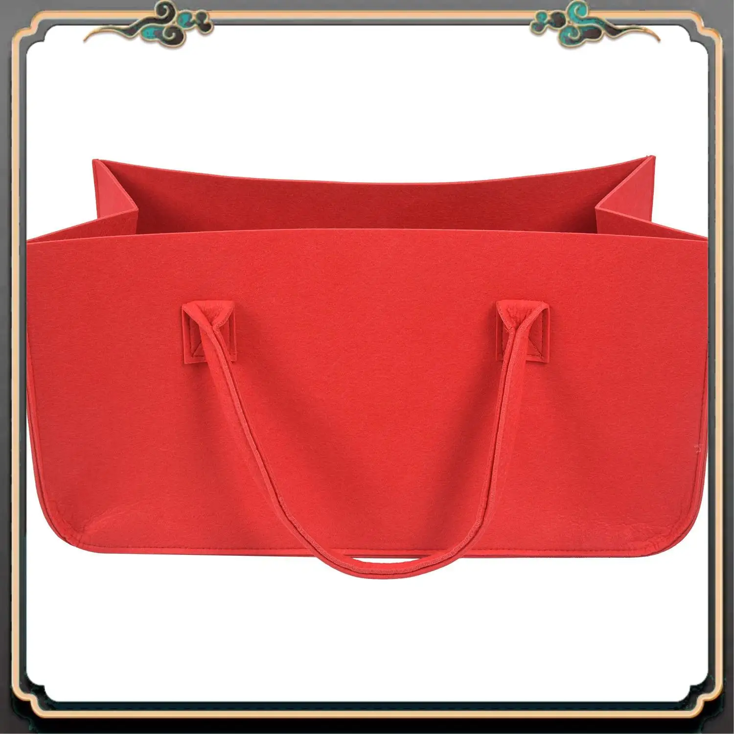 محفظة لباد ممتازة، حقيبة تخزين لباد، حقيبة تسوق كاجوال ذات سعة كبيرة