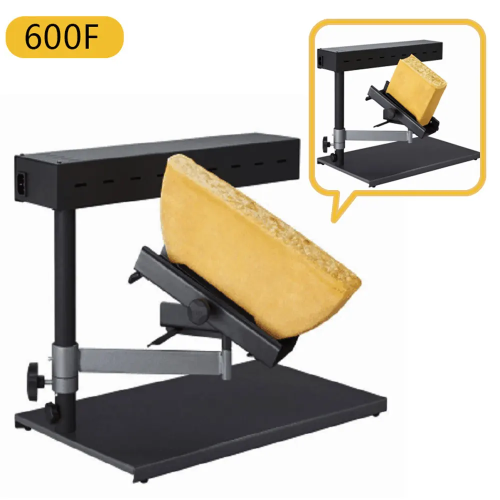 Electric Cheese Heating Machine Electric Grill Rack Cheese Melter Raclette Hot Melt Machine Cheese Grill Roasting Machine