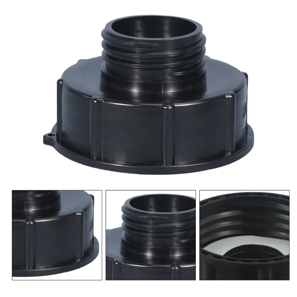 1pc Ton Box Connector Coarse/Fine Threads Available For IBC Adapter 100mm To 60mm Reduce S100xS60 For Ton Container Connector