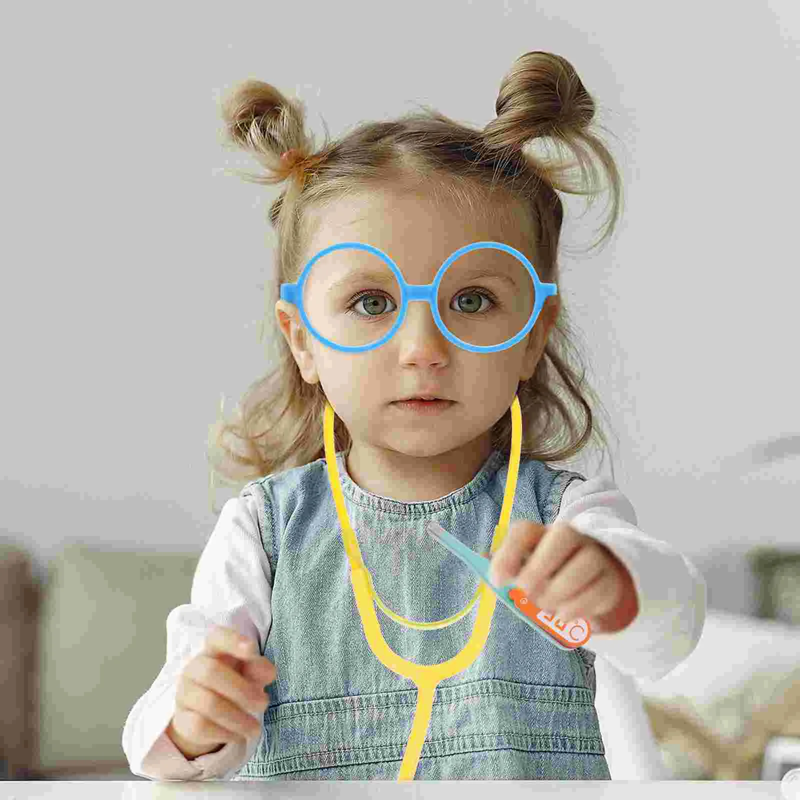 Child Stethoscope Toy Doctor Games for Kids Nurse Pretend Play Funny Kit Girls Toys