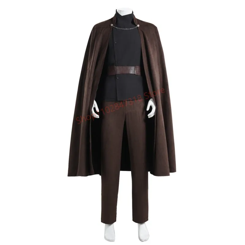 Halloween Count Dooku Cosplay Costume Jedi Order Uniform Suits Adult Size Carnival Party Darth Tyranus Jedi Knight Costumes