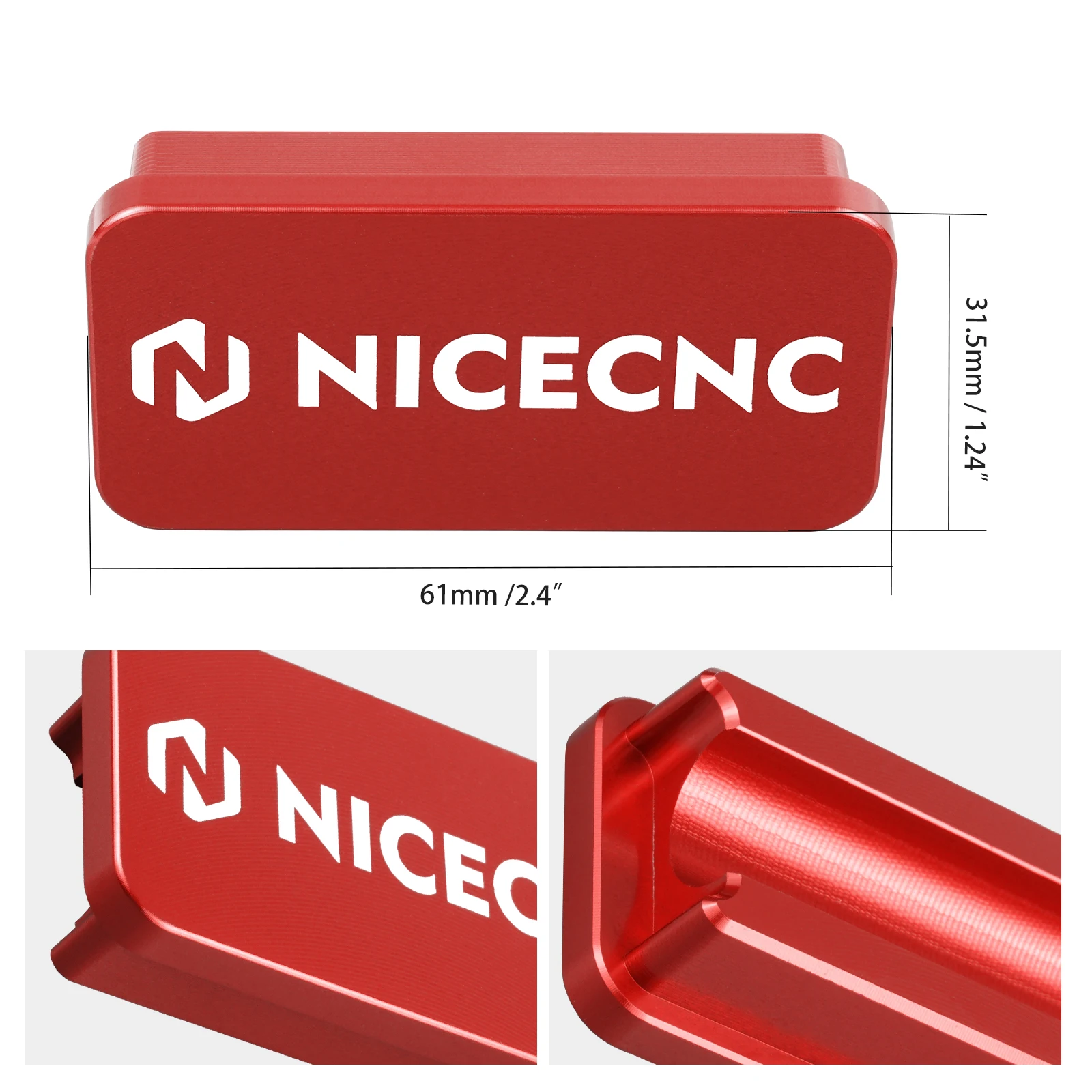 NICECNC Frame Protector Plug Keep Dirt Out For Yamaha YFZ450R 2009-2024 YFZ450X 2010-2011 Off Road Modification Accessories