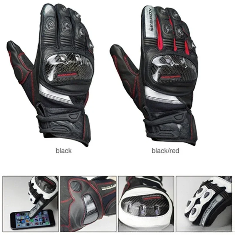 New locomotive gloves motorcycle racing anti-drop touch screen gloves knight riding sports car protective gloves