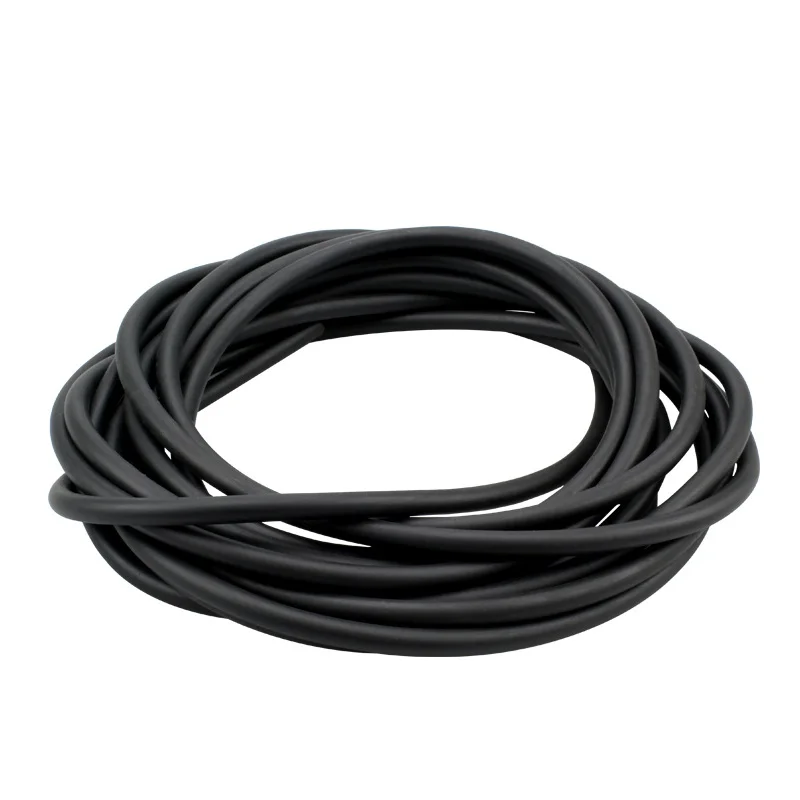 1M Fluorine Rubber Solid Strip Diameter 2/2.5/3/3.5/4/4.5/5/5.3/5.5/5.7/6/6.5/7/7.5/8mm~15 mm O-Ring Bar Seal Not Foaming Black