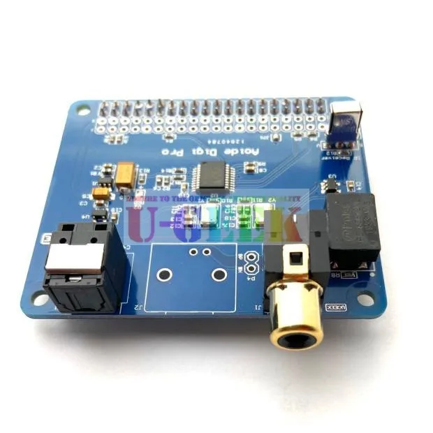 Raspberry PI 4B convient pour AOIDE DIGI PRO, boîtier à double horloge en Fiber coaxiale I2S Turn S/PDIF