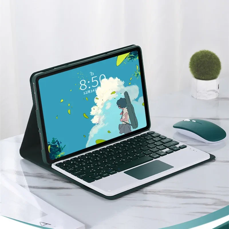 

For Xiaomi Redmi Pad SE 2023 11 Inch Funda Keyboard Case Spanish Portuguese Wireless Bluetooth Keyboard Cover Stand Magnetic