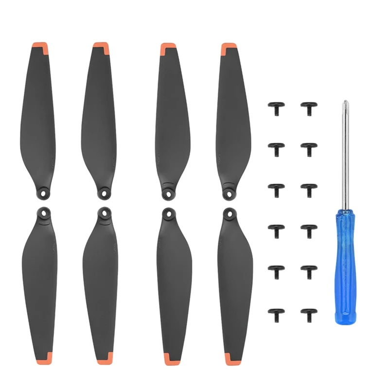 2 Pairs Propellers For DJI MINI 4 PRO Drone Accessories Props Blade Replacement Low Noise Flight Wing Fans Spare Parts