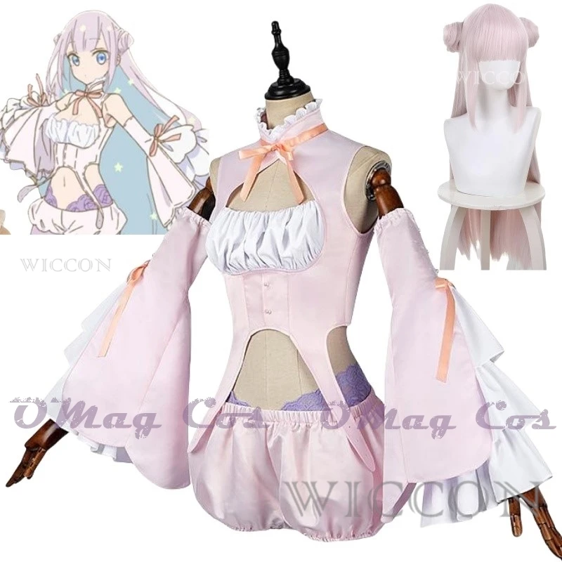 

Byakuya Cosplay Fantasy Clothing Anime Magical Girl Evil Lieutenant Archenemies Costume Disguise Adult Women Roleplay Outfits