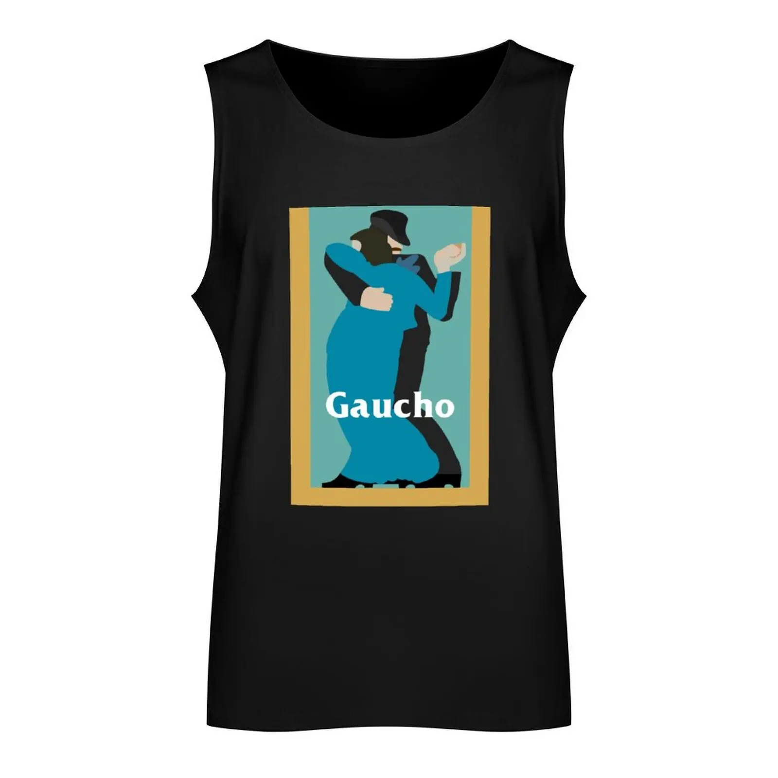 Steely Dan Gaucho Album Art Tank Top Japanese t-shirt sleeveless