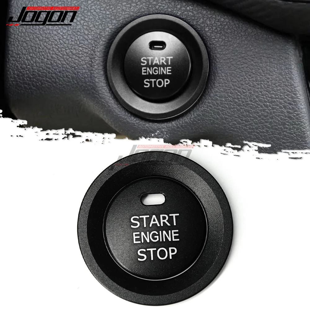 For Hyundai I30 2017-2021 Ignition Start Button Ring Cover Car Engine Start Stop Switch Anti Scratch Stickers Protect