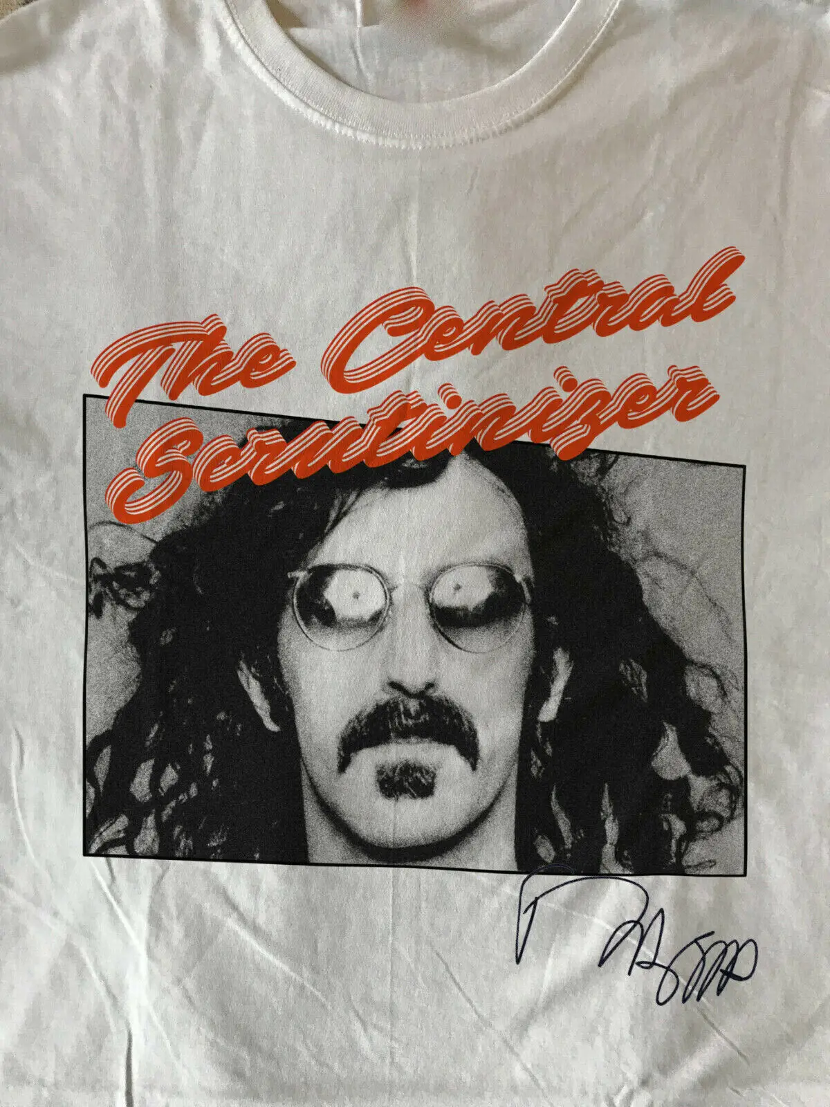 The Central Frank Zappa Shirt So Funny White Classic Unisex S-234XL CC392