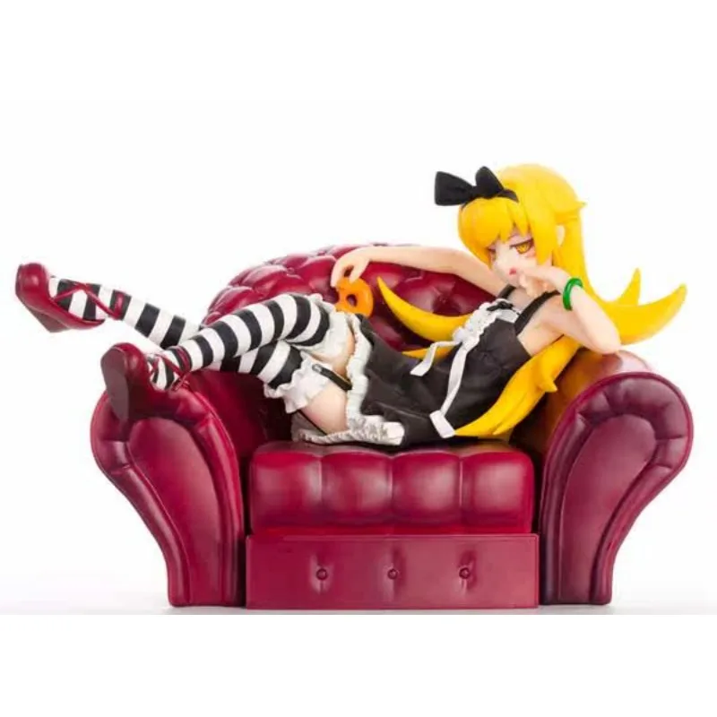 New Anime GK Oshino Shinobu Kawaii Figure Resin DIY Assembly White Model Toys Doll Ornament Gifts