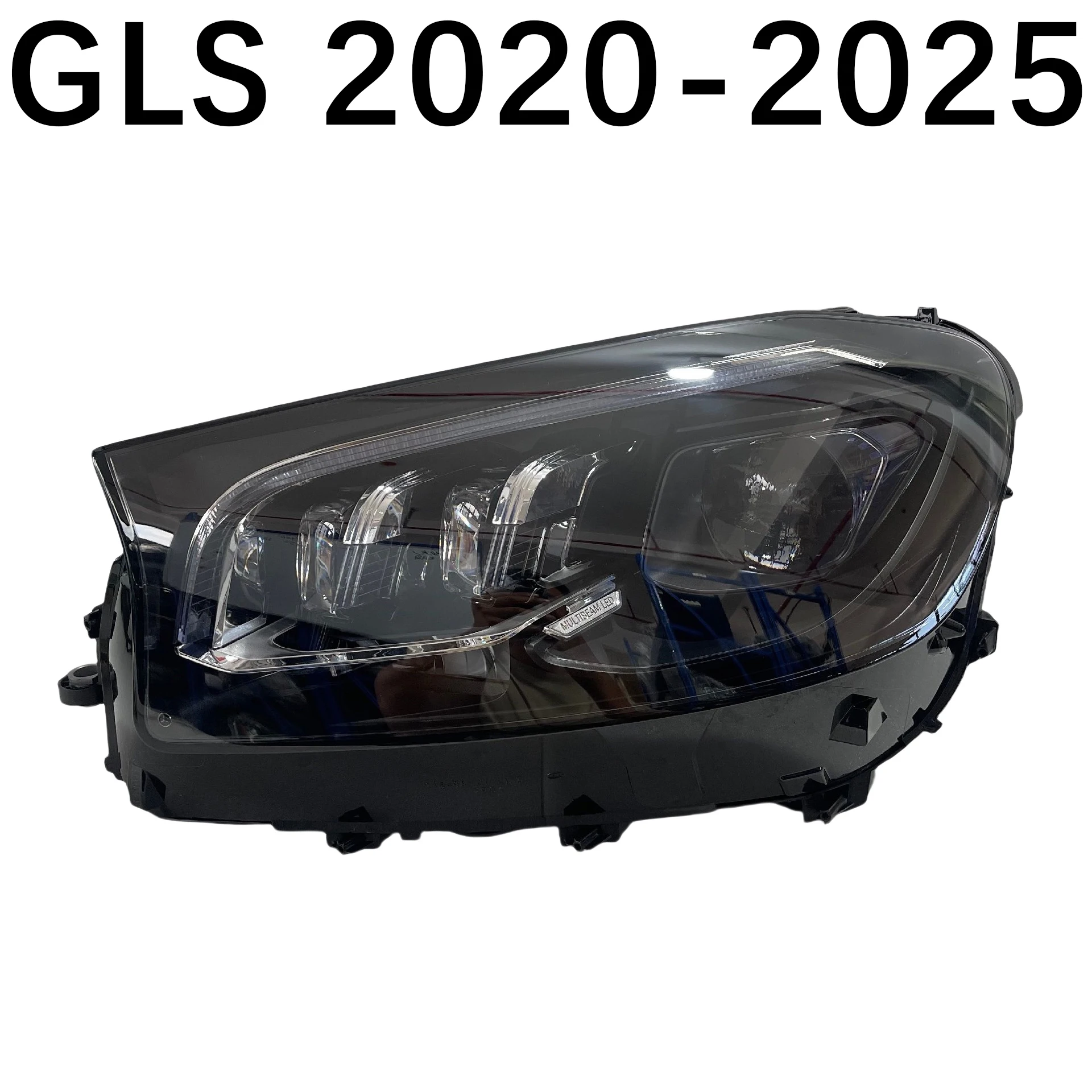 

1 шт. для фар Mercedes Benz W167 X167 GLS class 2020-2025 светодиодные геометрические фары A1679061604, A1679061504