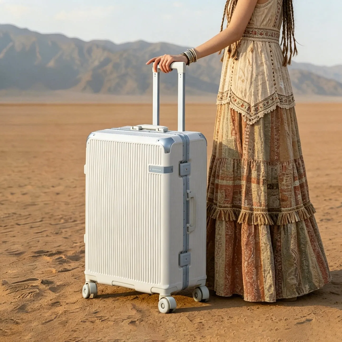 Large Size 20/24/28 Inch Travel Suitcase 32 Inch PC Material Trolley Luggage Carrier On Brake TSA Lock For Cabin Trip Case Bag