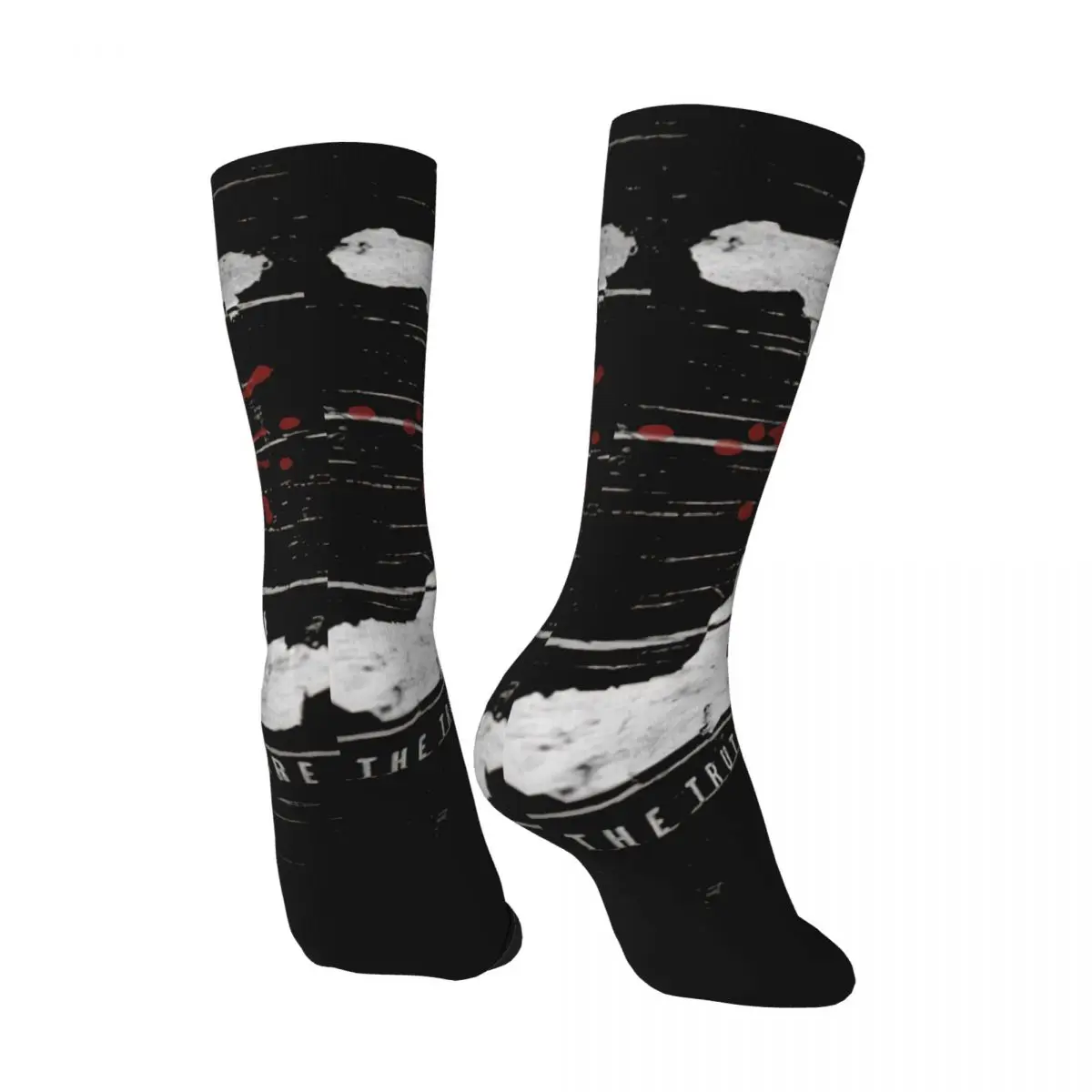 Funny Crazy compression Sock for Men This Is The Essence Of Science Classic Hip Hop Vintage The X Files TV Seamless Crew Sock