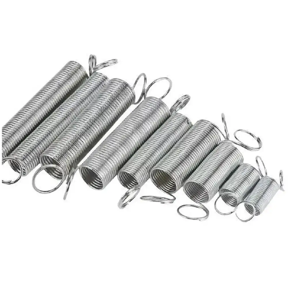 200 Piece Zinc Plated Steel Springs Collection Featuring 20 Sizes for Use in Various For DIY and Mechanical Repair Applications