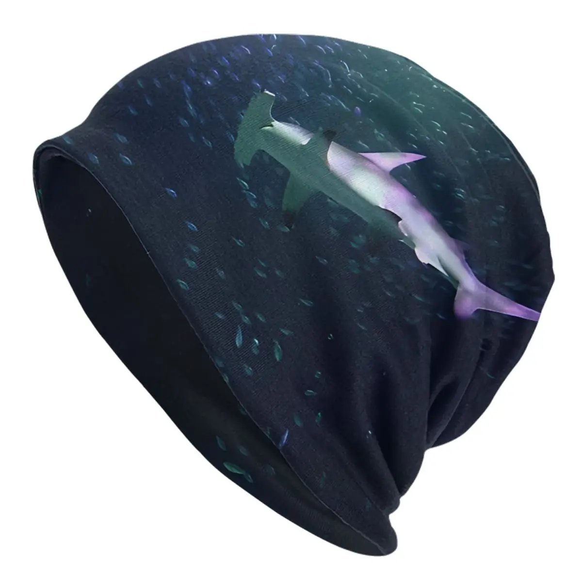 Hammerhead Shark Bath Mat Spring Autumn Soft Hats Bonnet Sport Pullover Breathable Fitness Turban Warm Running