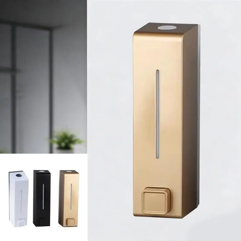 652F Modern Wall Mounted Soap Pump Dispenser Compatibility With Various Liquids Bathroom Liquid Dispenser