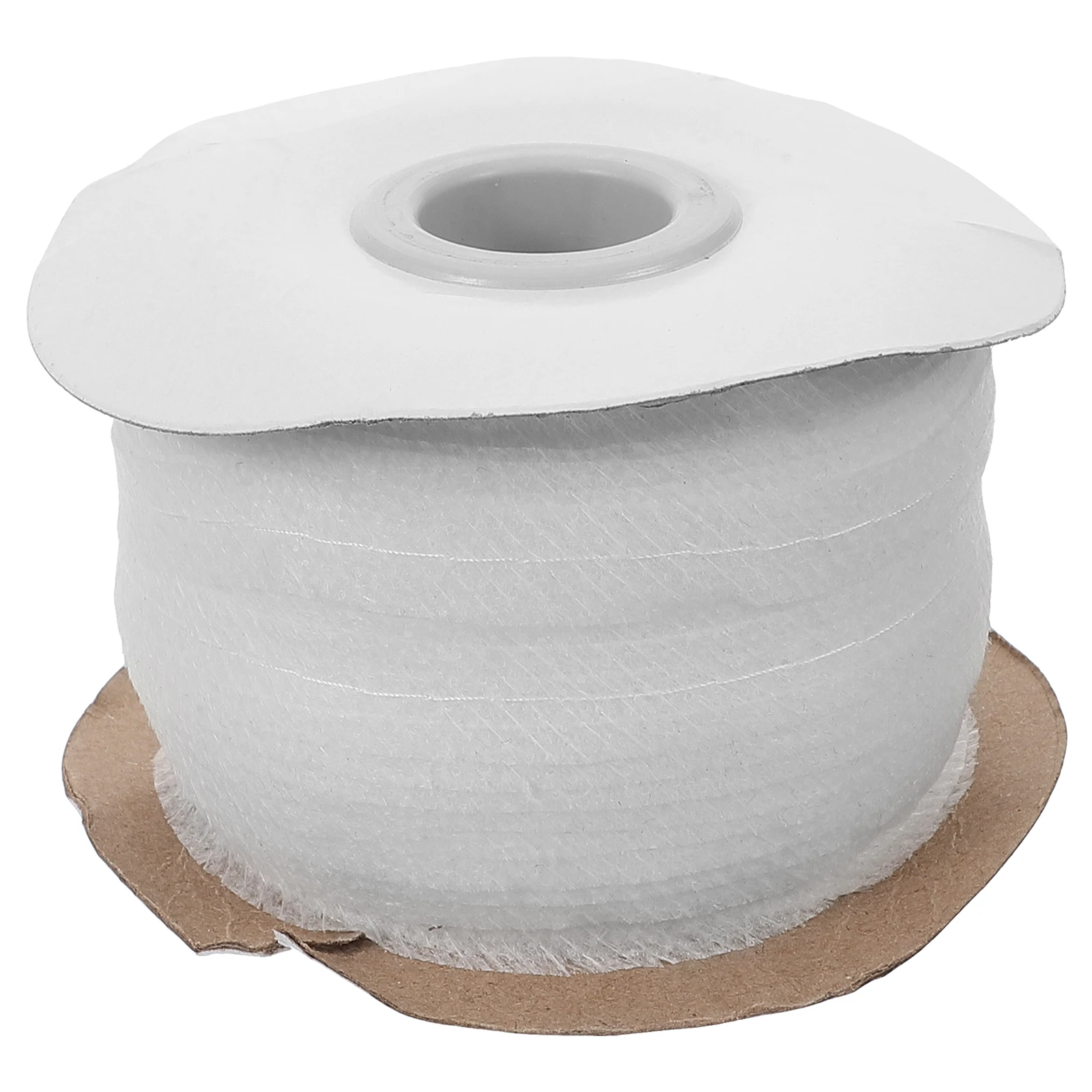 

100m Non-woven Fusible Interfacing Fabric Single Sided Bonding Web White Stretch Lining Center Line Clothing Interfacing Strip