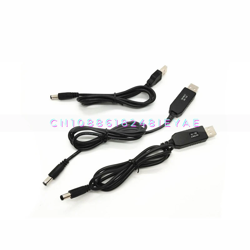 

USB Boost Cable Dc To Dc 5v/9v/12v Power Bank, Boost Module Dc Interface 5.5x2.1mm