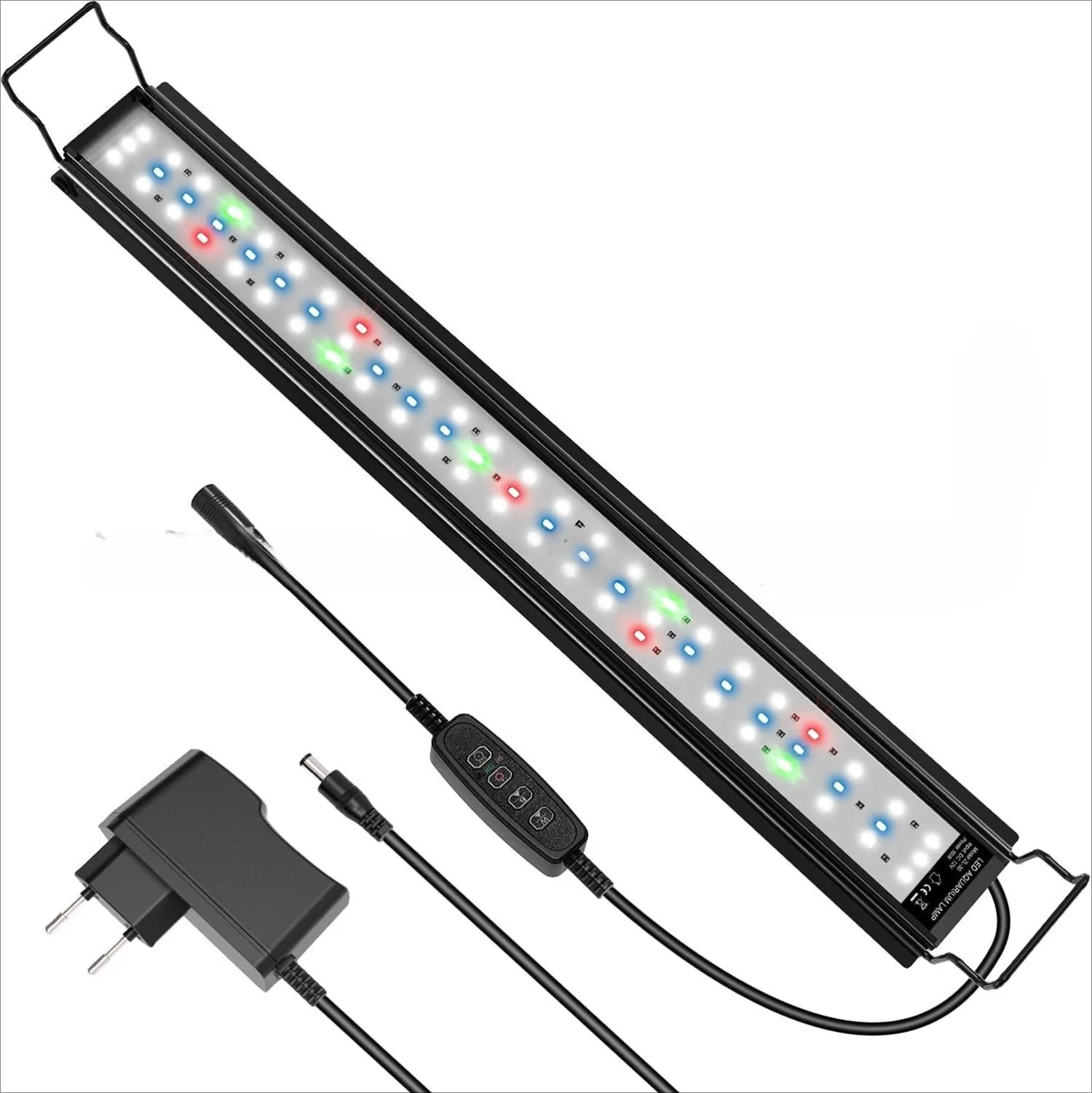 

LED Aquarium Light 12 Inch with Timer and Adjustabble Brightness,Full Spectrum Fish Tank Plant Lamp for 12"- 48" Freshwater Tank