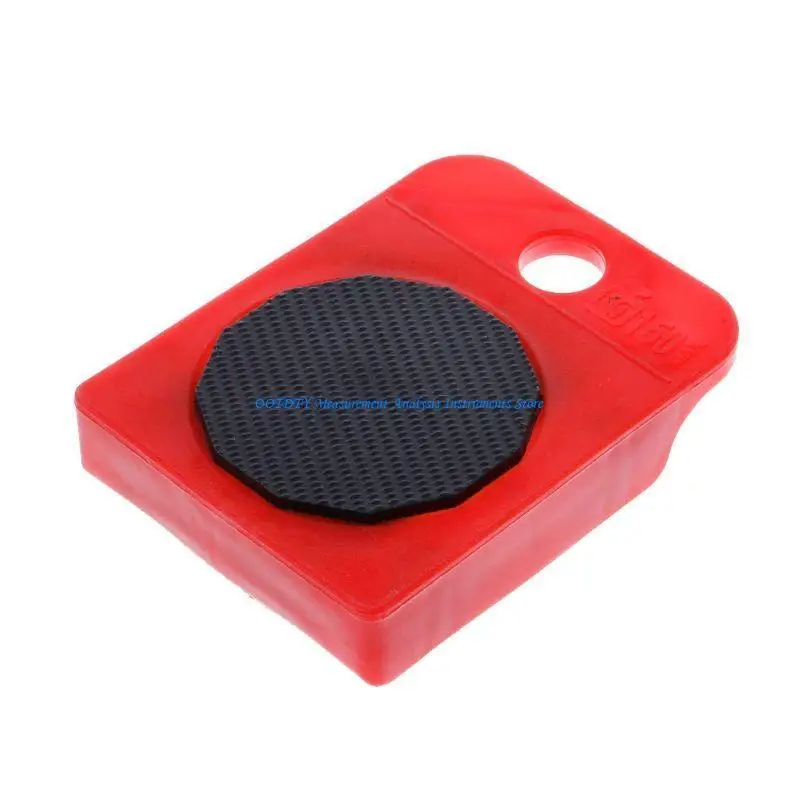 367D 4pcsMoves Móveis Ferramenta Transporte Shifter Movendo Roda Deslizante Removedor Rolo Ele