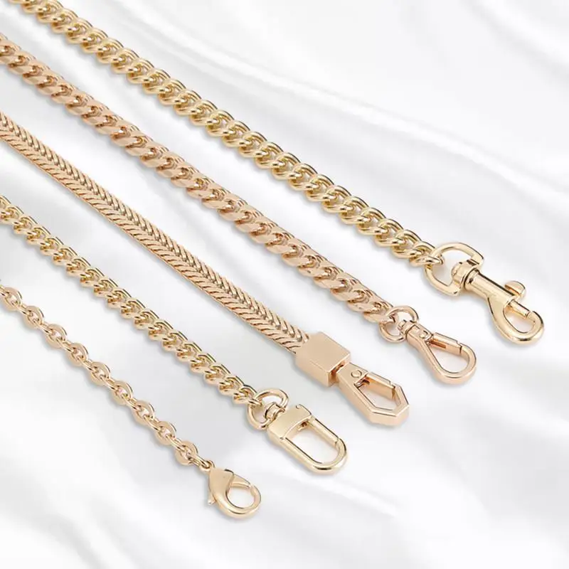 Metal Crossbody Bag Chain Replacement Shoulder Strap Underarm Wallet Chain Accessory for Backpacks And Handbags