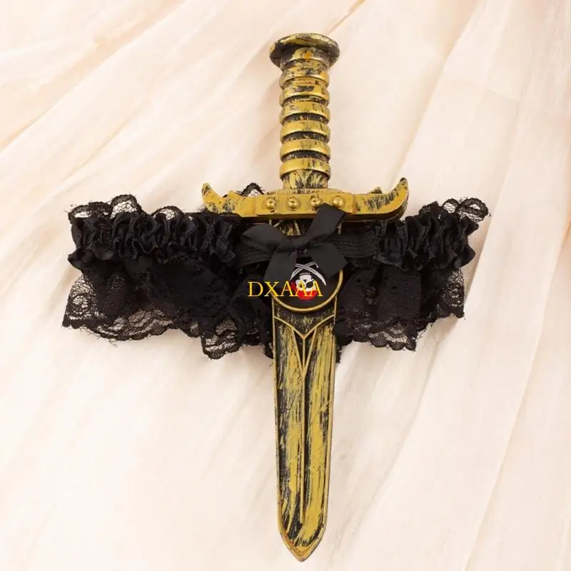 DXAA Ergonomic Lace Leg Covers For Extended Wear During Halloween Theater Productions