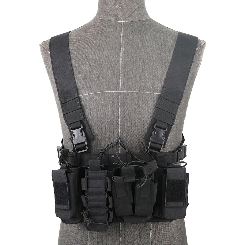 DulD3-Chest Rig GlaElectrolux Armor, SFP, Rifle Pistol Magazine, Powder, CRX Modular Chest Vest, Hunting Equipment