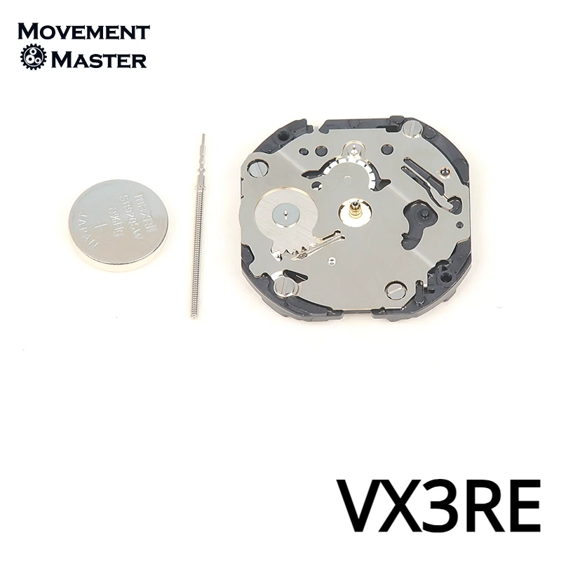 

New Original VX3R Movement 5Hands 6/9 Small Second VX3RE Quartz Movement Watch Movement Accessories From Japan