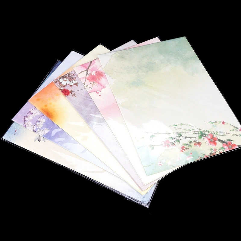 48PCS Writing Stationery Paper , Letter Writing Paper Letter Sets