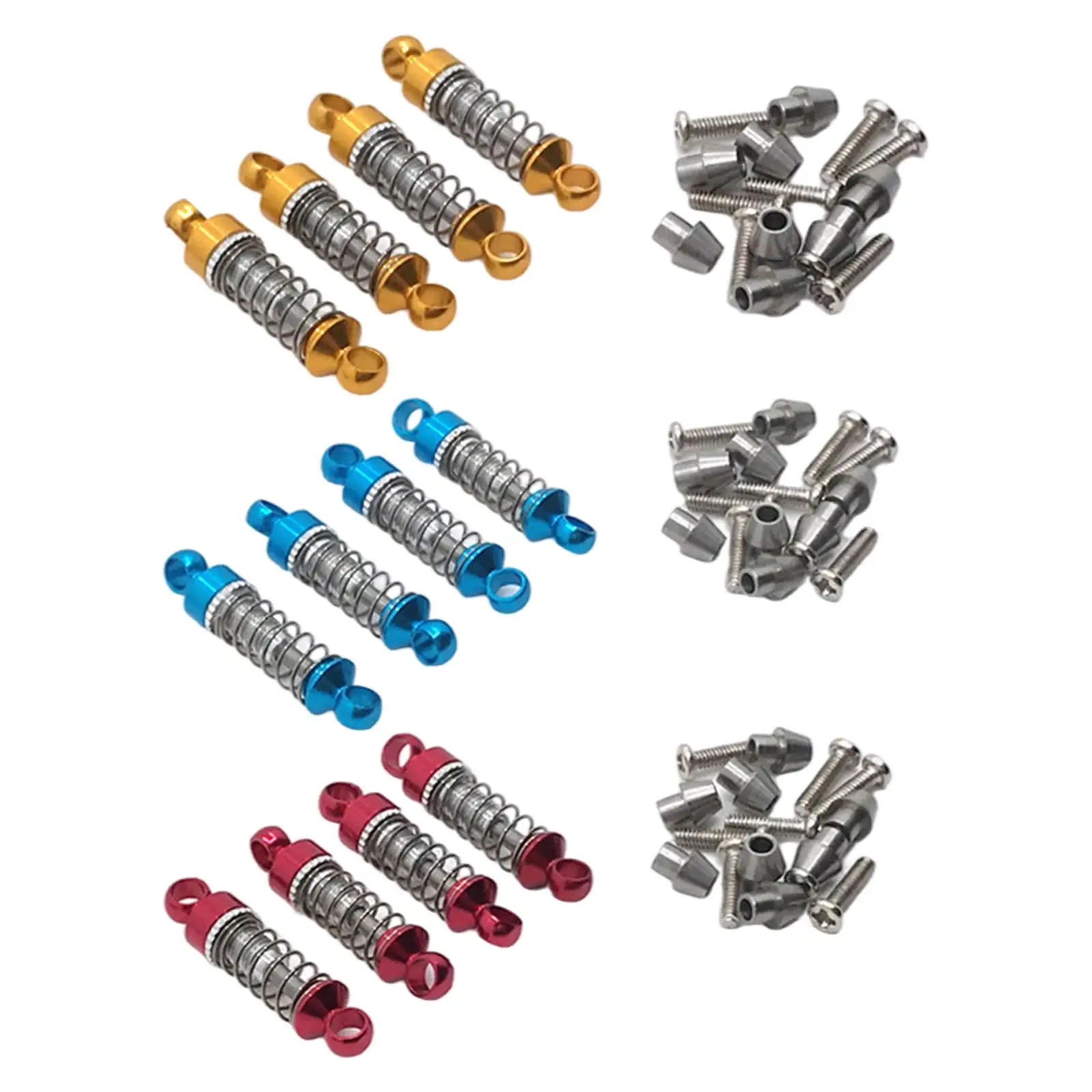4x RC Car Shock Absorber Replace for WLtoys 284131 K979 K989 1:28 Scale