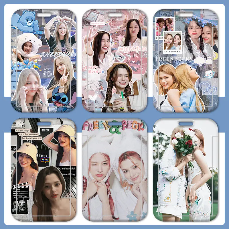 New Kpop Korean Stars Drama GAPtheseries Freen Beck Cute FreenBeck Card Protective Cover ID Card Cover Card Holder Card Bag gift