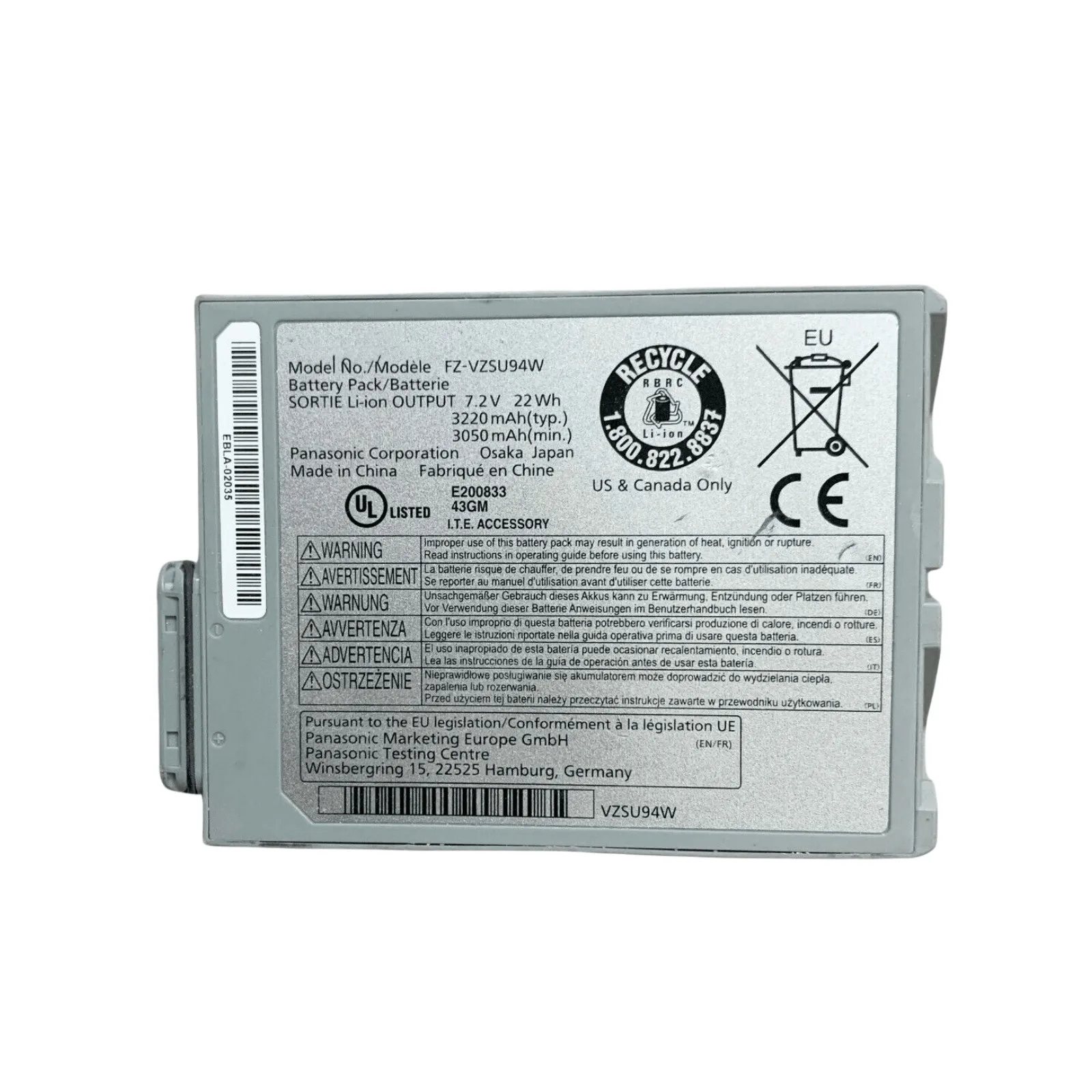 New FZ-VZSU95W FZ-V…