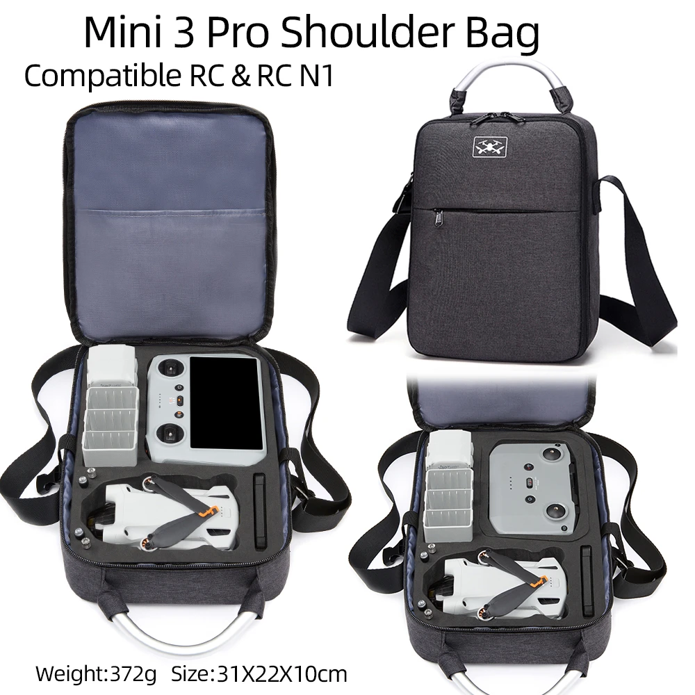 for Mini 3 pro Storage Bag Travel  Carrying Case Portable Box Shoulder Case for DJI Mini 3 pro Drone Accessories